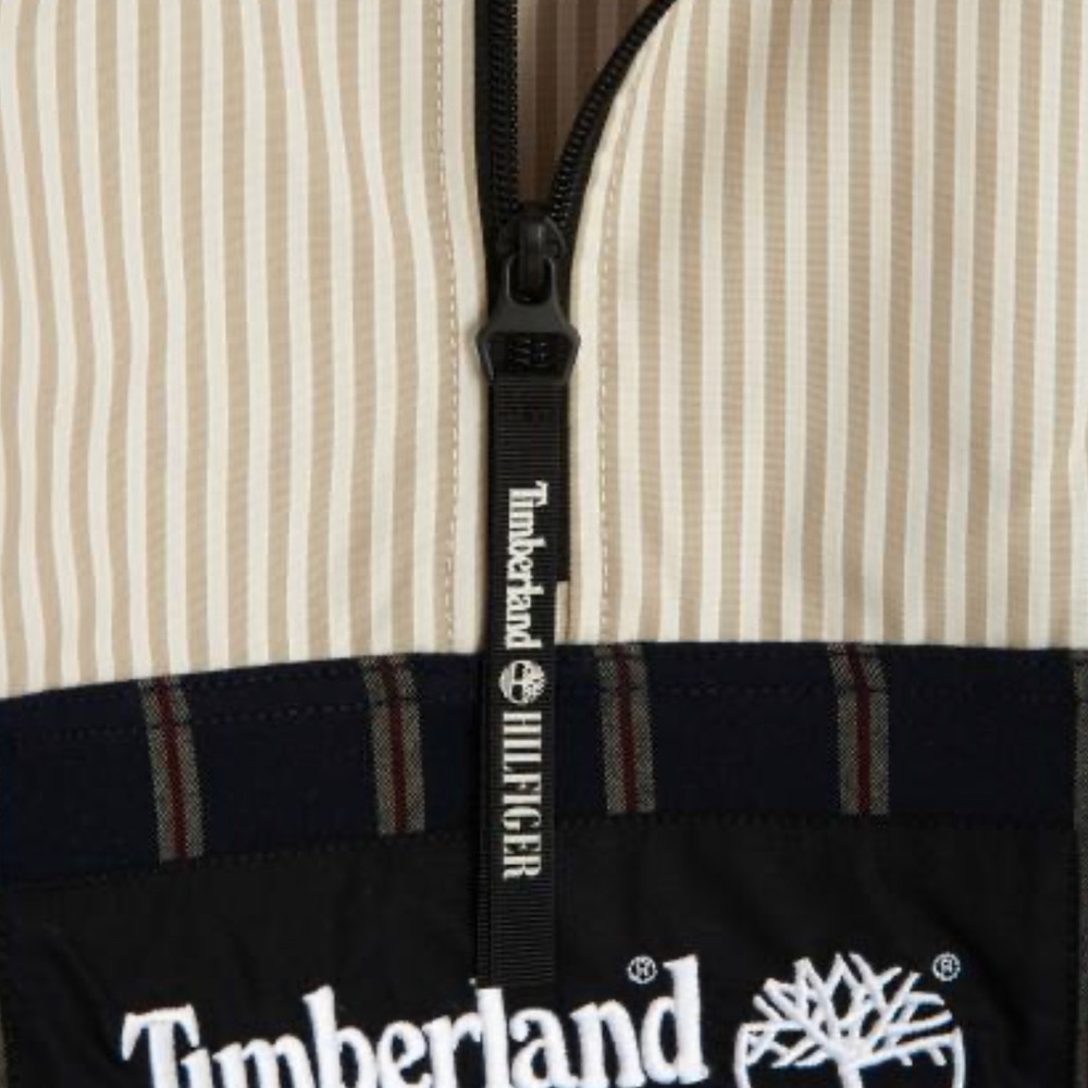 Tommy Hilfiger x Timberland Unisex Striped Pullover Jacket - Picture 2 of 11